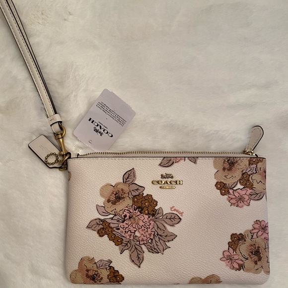 Coach Gallery Tote & Floral Clutch Set - Picture 6 of 8